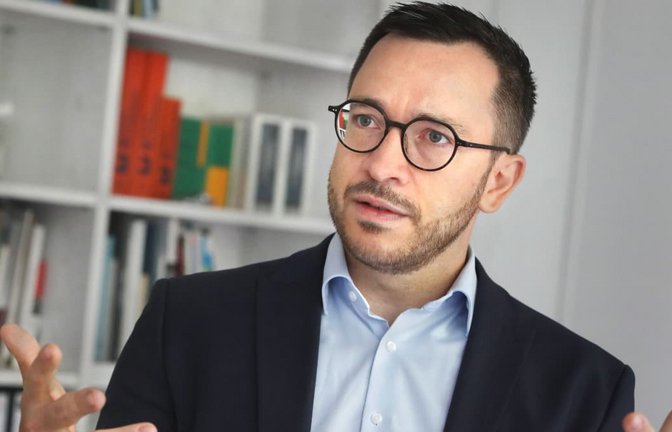 Christoph Naser schielt auf den Posten des CDU-Bezirksvorsitzenden Württemberg-Hohenzollern. Er wurde jetzt vom Kreisvorstand in der Unistadt nominiert.<span class='image-autor'>Anne Faden</span>