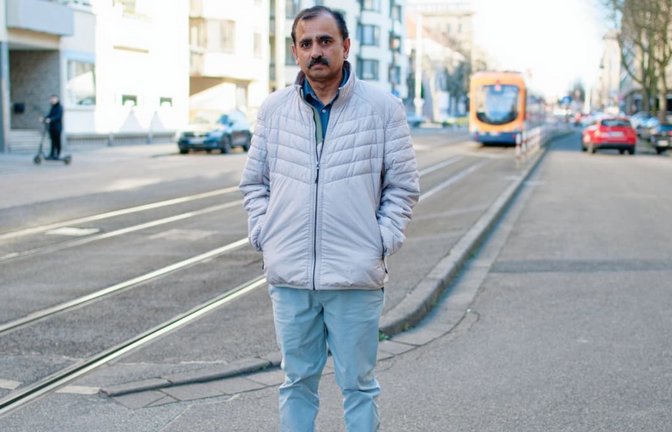 Der gebürtige Pakistaner will kein Held sein, wie er selbst sagt. (Archivbild)<span class='image-autor'>Uwe Anspach/dpa</span>