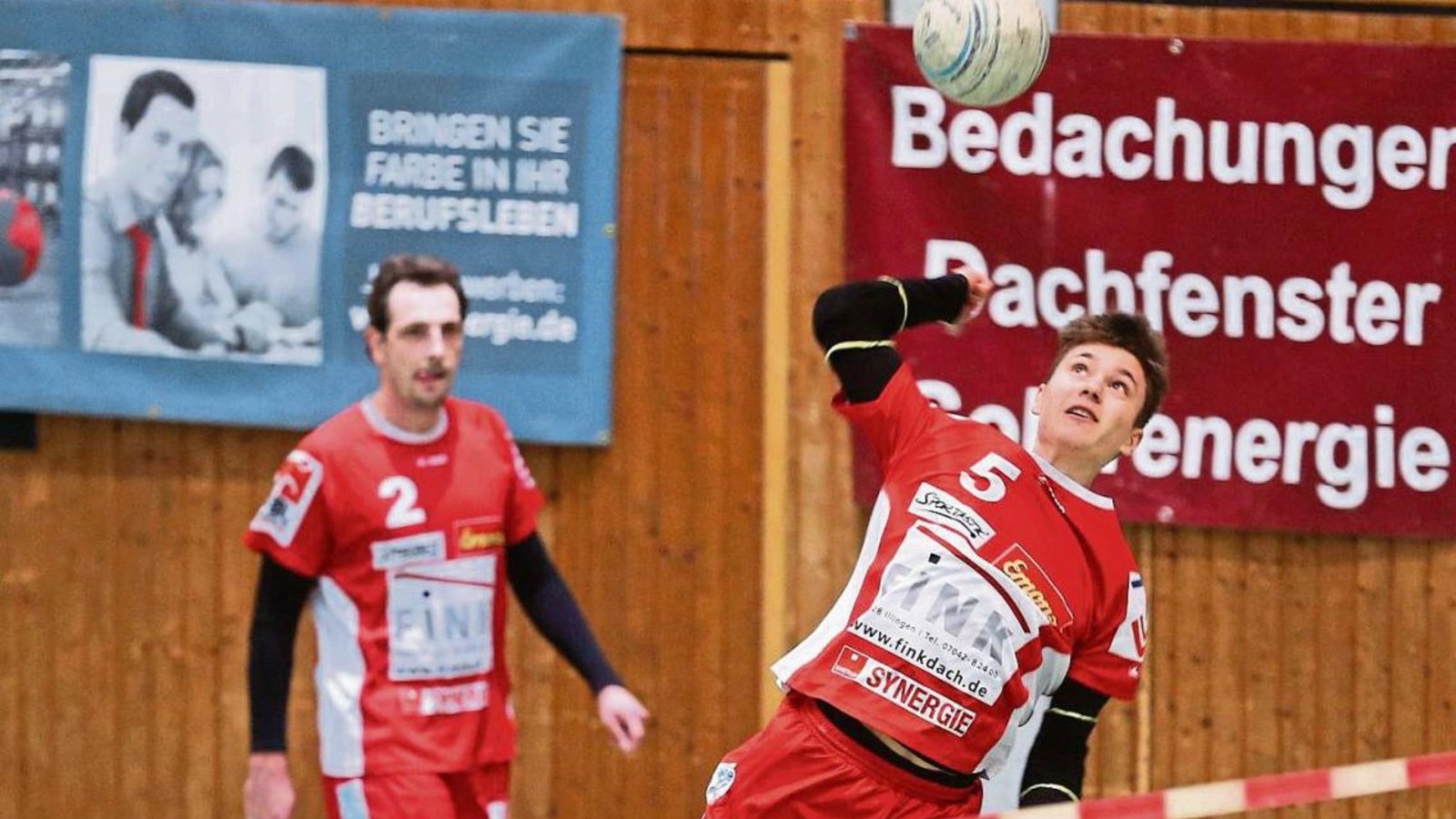 Johannes Jungclaussen (rechts) und Marc Krüger haben an der Leine eine sehr gute Partie gegen Meister Pfungstadt gespielt. Foto: Küppers Johannes Jungclaussen (rechts) und Marc Krüger haben an der Leine eine sehr gute Partie gegen Meister Pfungstadt gespielt. Foto: Küppers