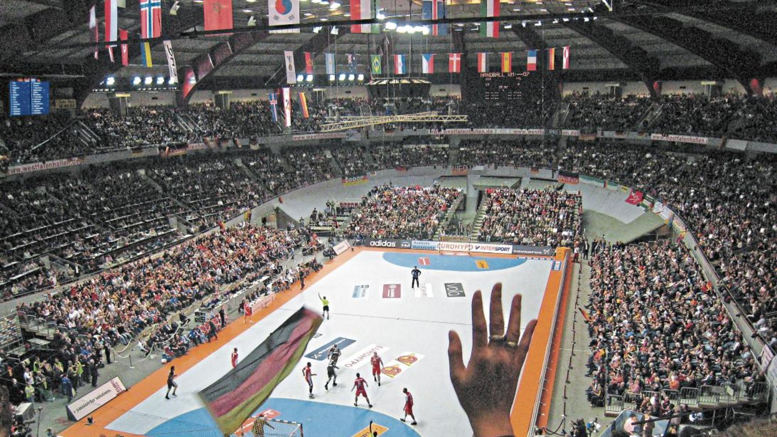 Die Fans haben die deutsche Handball-Nationalmannschaft bei der Heim-WM 2007 zum Titel getrieben. Foto: ddp Die Fans haben die deutsche Handball-Nationalmannschaft bei der Heim-WM 2007 zum Titel getrieben. Foto: ddp