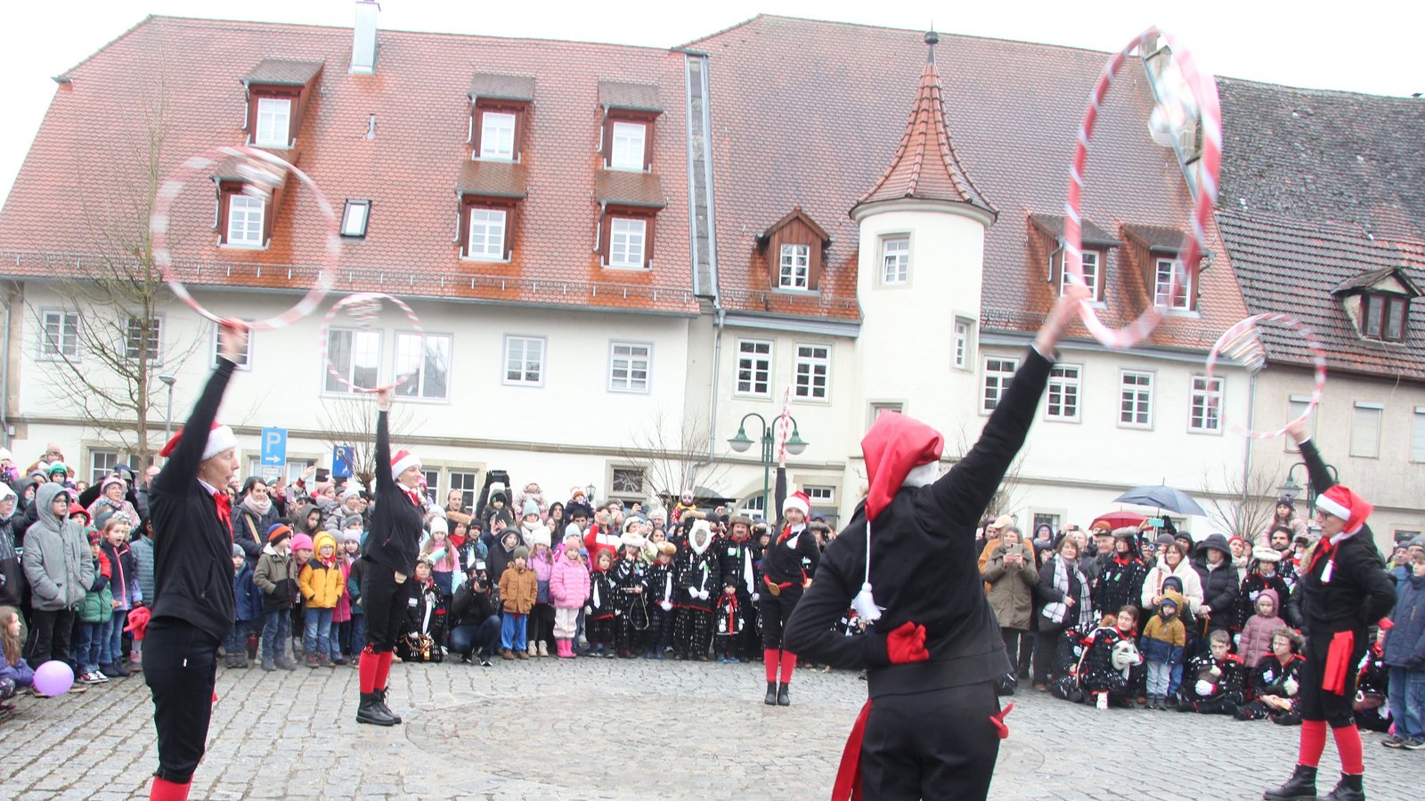 Das war der Urzelntag in Sachsenheim. Foto: Banholzer Das war der Urzelntag in Sachsenheim. Foto: Banholzer