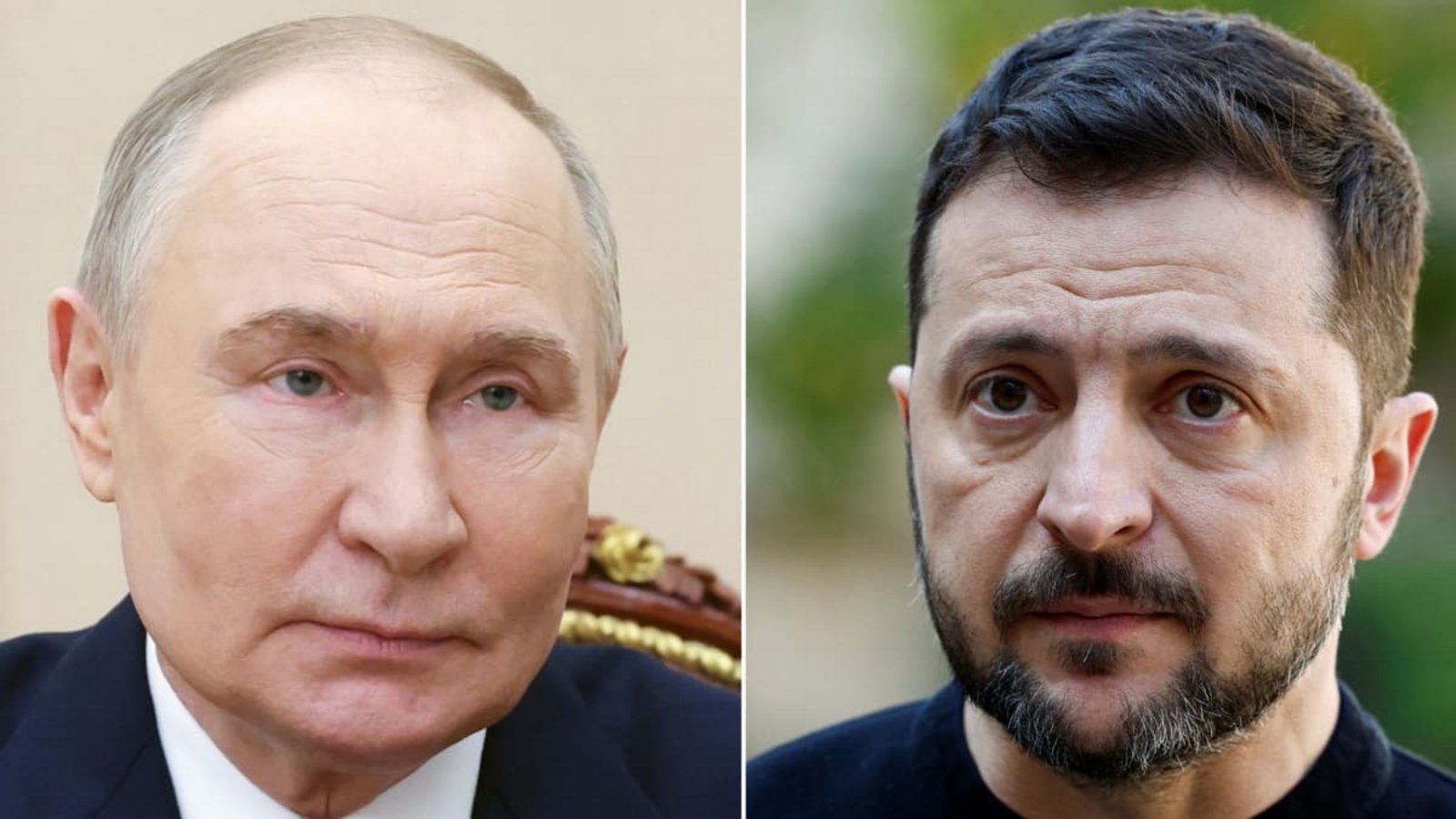 Ein baldiges Treffen von Wladimir Putin (l) und Wolodymyr Selenskyj (r) wird es wohl nicht geben.Pool Sputnik Kremlin via AP/Step