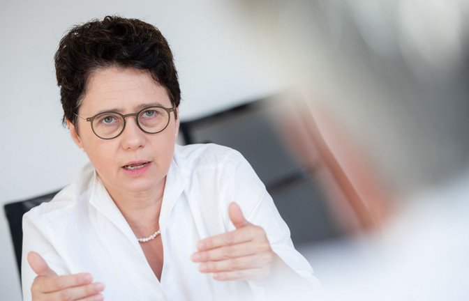 Marion Gentges will die Justiz zukunftsfähiger machen.<span class='image-autor'>Foto: dpa/Christoph Schmidt</span>