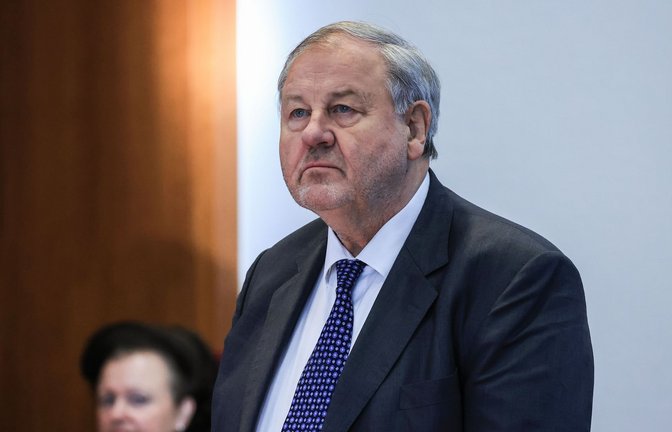 Hanno Berger im Bonner Strafprozess 2022.<span class='image-autor'>Foto: Oliver Berg/dpa</span>