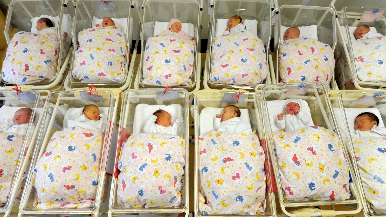Die Geburtenzahl in Deutschland ist im vierten Jahr in Folge gesunken (Symbolfoto).Foto: dpa/Waltraud Grubitzsch