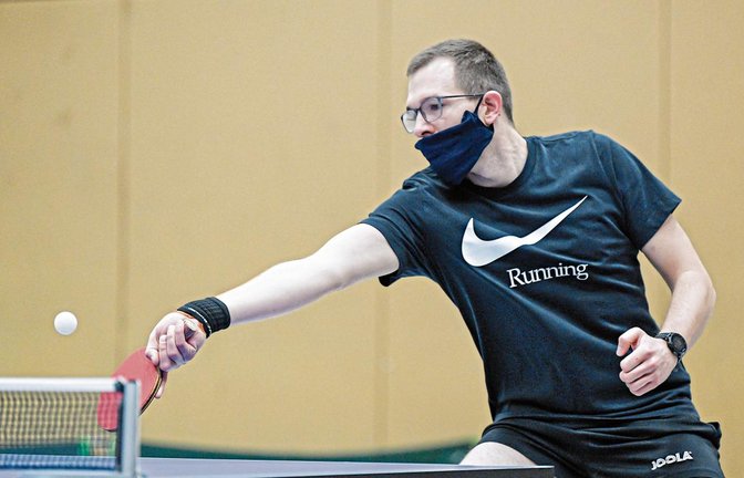 Thomas Lämmle hat für den TSV Enzweihingen bereits unter Corona-Bedingungen gespielt. Ziel ist ein Platz im Mittelfeld. Foto: Leitner