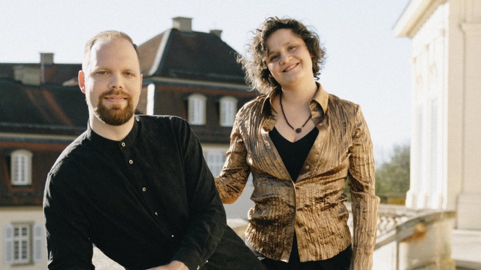Clara Hahn und Denis Pisarevskiy gestalten als Orgelduo Octaphonia den Auftakt des Markgröninger Musiksommers. Foto: p Clara Hahn und Denis Pisarevskiy gestalten als Orgelduo Octaphonia den Auftakt des Markgröninger Musiksommers. Foto: p
