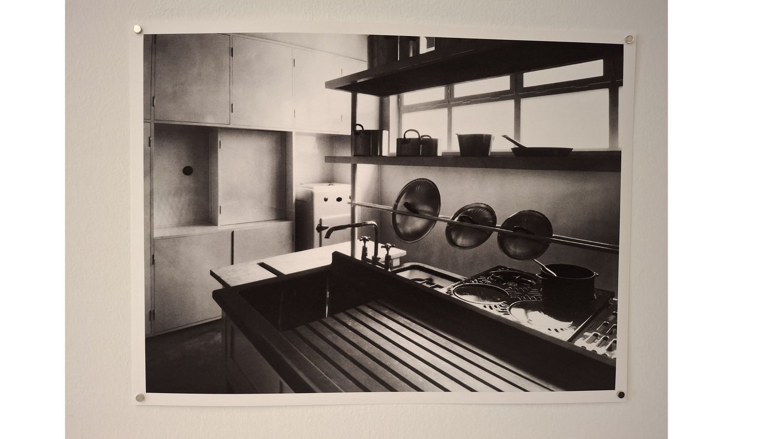 Küchen-Foto von Otto Lossen im Haus von Hans Scharoun und  . . .Foto: STZN