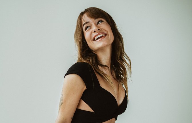 Angelina Utzeri begeistert in den sozialen Medien mit Alltagssituationen auf schwäbisch.<span class='image-autor'>Foto: /Alexander Nagi</span>