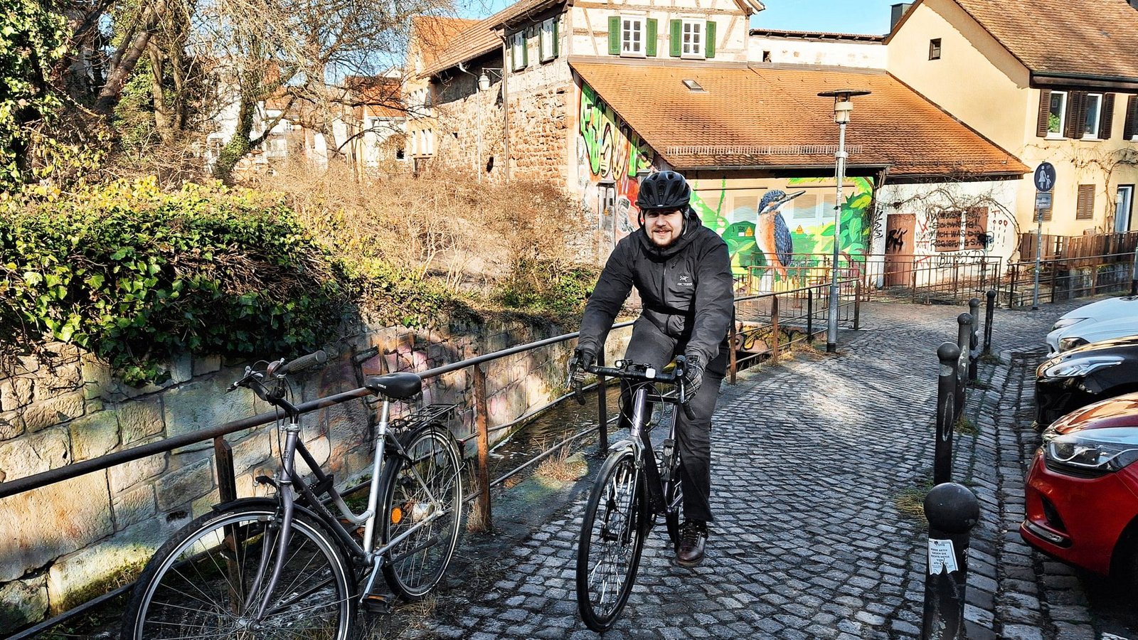 Roland Böttger findet Tübingen für Radler ein angenehmes Pflaster.Foto: Roland Böttger findet Tübingen für Radler ein angenehmes Pflaster.Foto: