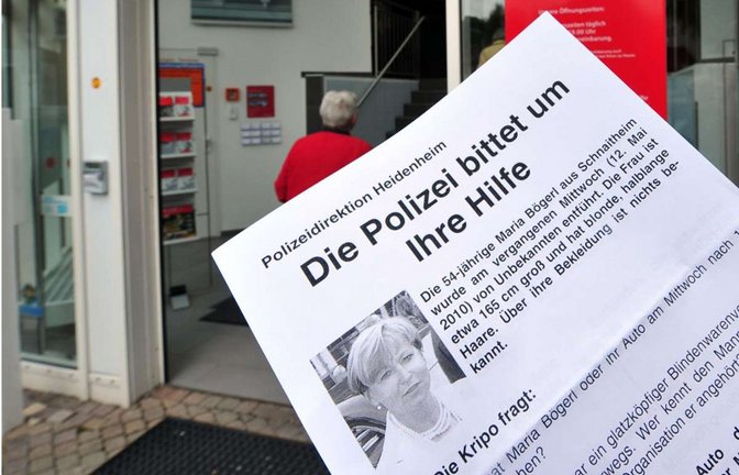 Ein Flugblatt der Polizei aus dem Jahr 2010<span class='image-autor'>Foto: dpa/Stefan Puchner</span>