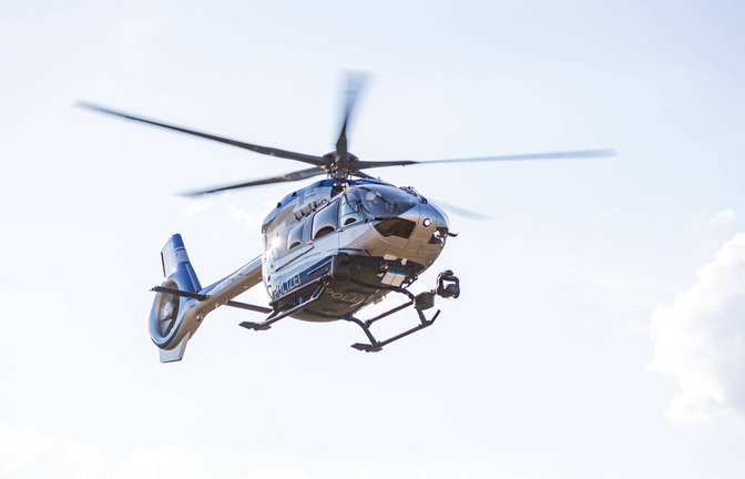 Wer bei der Befragung mitmacht, kann einen Flug im Polizeihubschrauber gewinnen.<span class='image-autor'>Foto: imago/KS-Images.de</span>