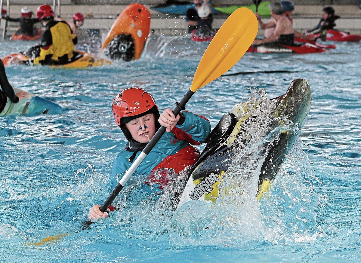 Rodeo im Wasser