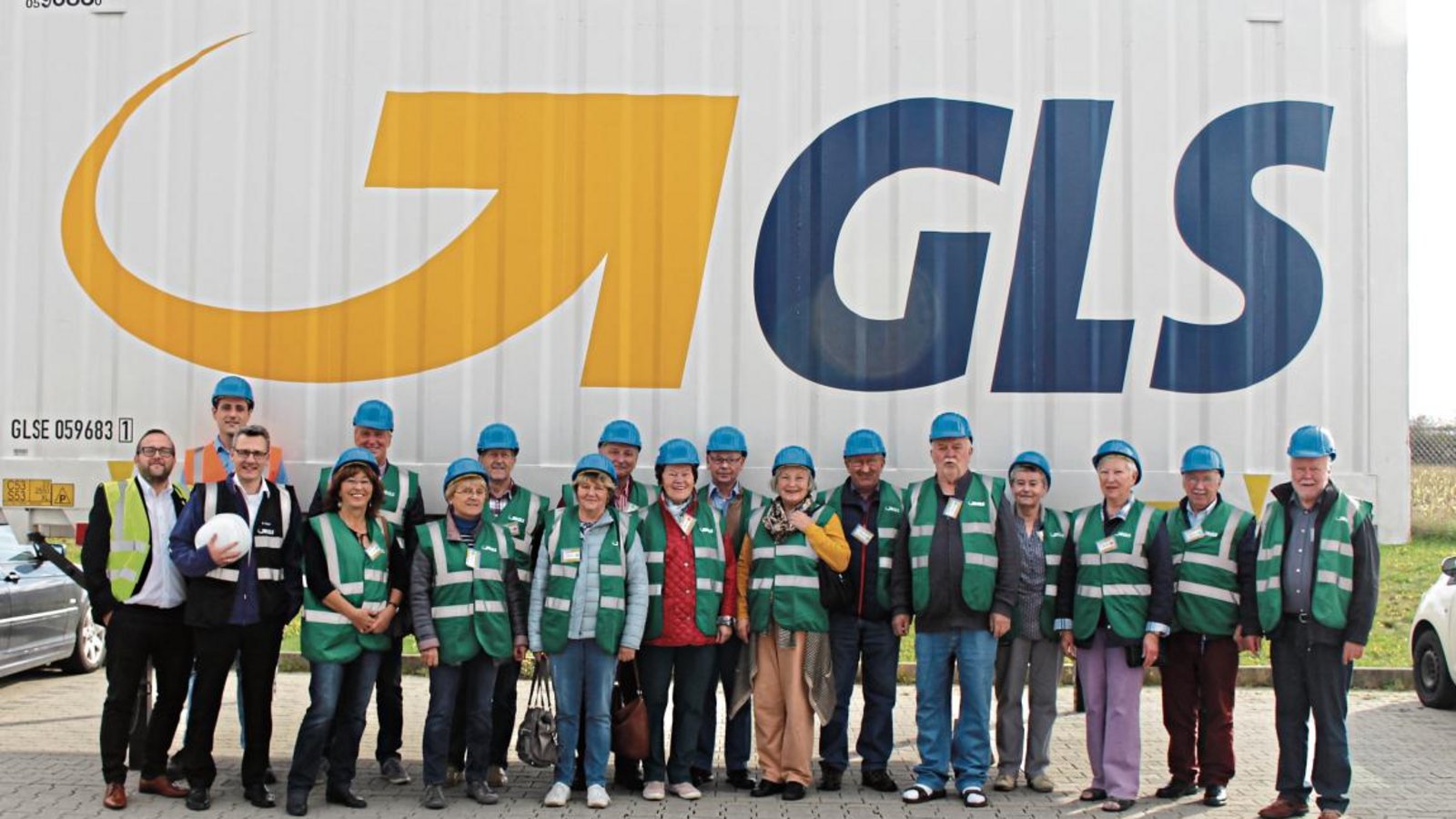 Besichtigung beim Paketdienstleister GLS auf dem Perfekten Standort. Foto: p Besichtigung beim Paketdienstleister GLS auf dem Perfekten Standort. Foto: p