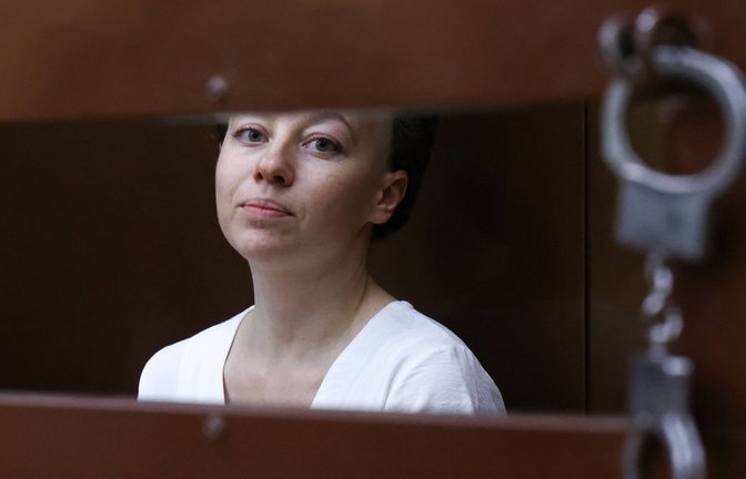Regisseurin Schenja Berkowitsch ist eine der politischen Gefangenen in Russland.<span class='image-autor'>Foto: imago/Itar-Tass/Stanislav Krasilnikov</span>