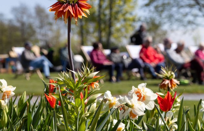 Zwischen Sonne und Schauern zeigt sich der Frühling wechselhaft. (Archivbild)<span class='image-autor'>Foto: Michael Reichel/dpa</span>