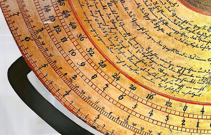 Die Neigungswaage von Philipp Matthäus Hahn<span class='image-autor'>Foto: Uli Fricker</span>
