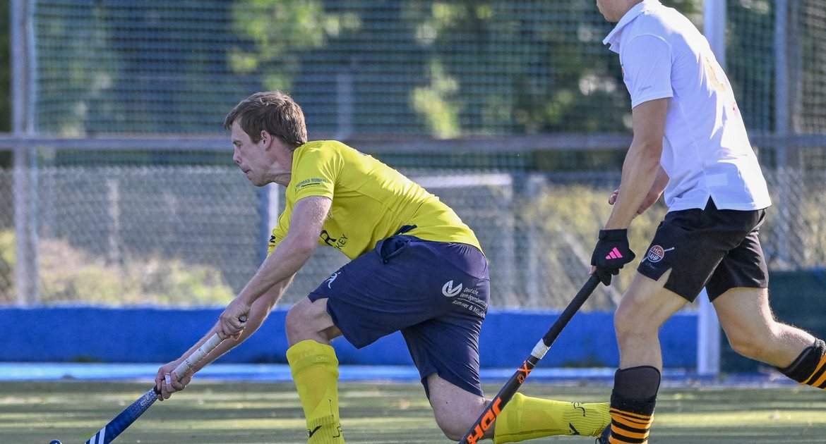 TSV Ludwigsburg (gelbes Trikot) - HC Lahr, 13.06.2026,  Hochey, Club an der Enz, Ludwigsburg, Spiel, 1. Verbandsliga,  Kevin Runkel (TSV Ludwigsburg 1, #15) 