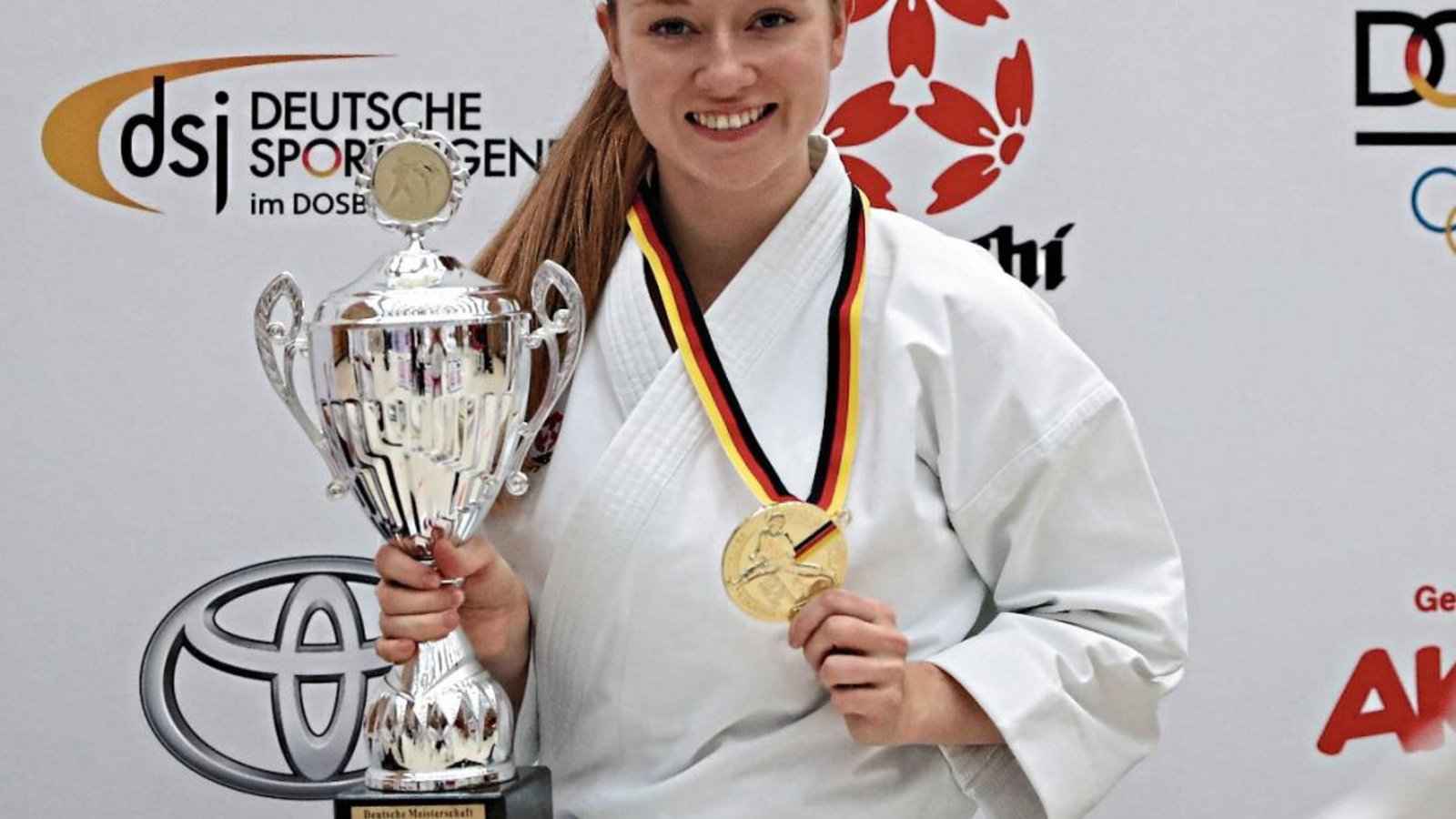 Das erste Mal seit den Jugendklassen hat sich Lena Staiger bei einer DM die Goldmedaille gesichert. Foto: DKV/Krauser