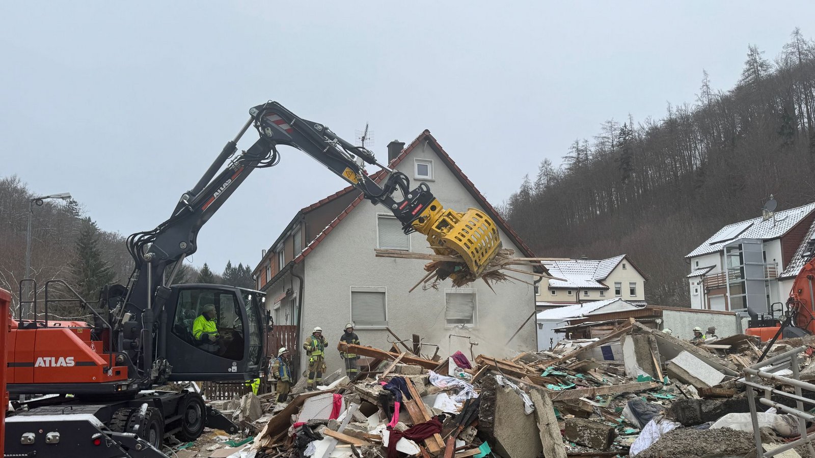 Bei der Explosion im Februar kamen drei Menschen ums Leben. (Symbolbild)Foto: Holger Much/Stadtverwaltung Albs/Holger Much