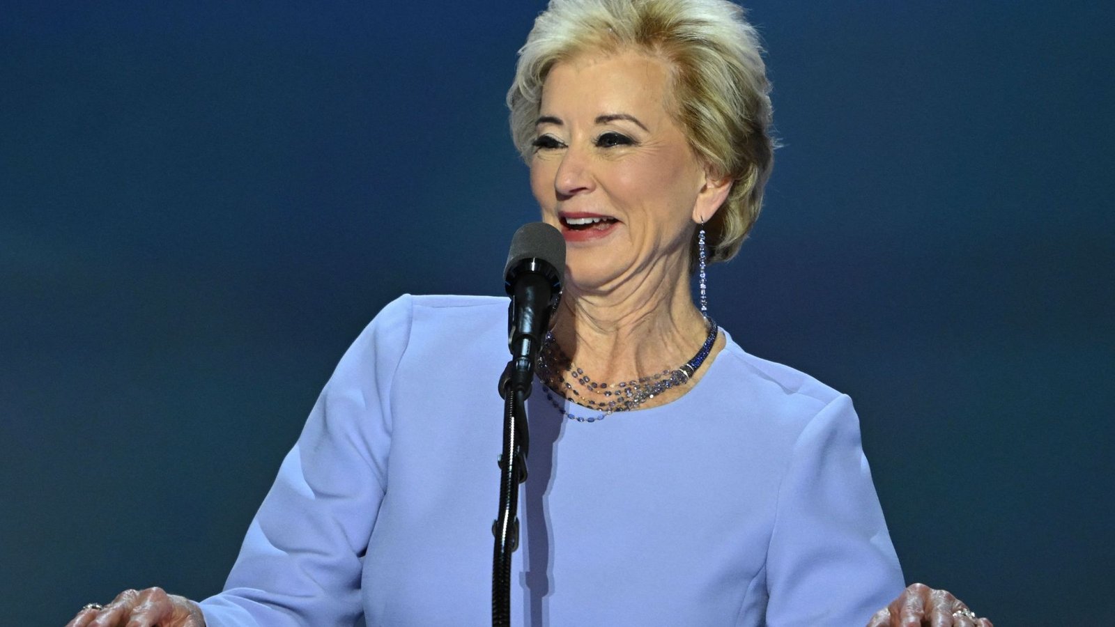 Die 76-jährige Linda McMahon wird Bildungsministerin unter Donald Trump.Foto: AFP/ANDREW CABALLERO-REYNOLDS Die 76-jährige Linda McMahon wird Bildungsministerin unter Donald Trump.Foto: AFP/ANDREW CABALLERO-REYNOLDS