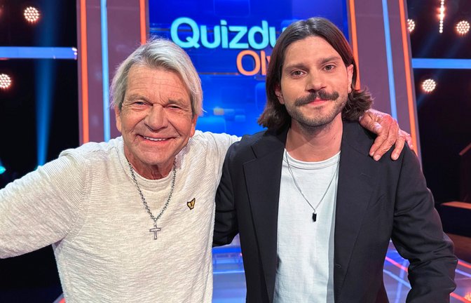 Team "Reim": Matthias Reim (l.) und Julian Reim (r.).<span class='image-autor'>Foto: ARD/ITV Studio</span>