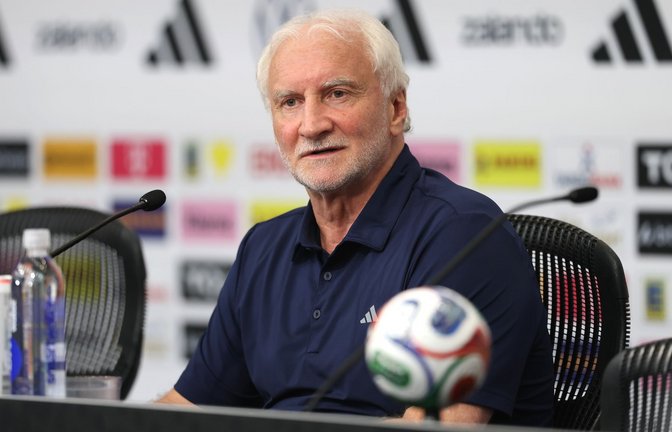 Rudi Völler ist vor dem WM-Start optimistisch.<span class='image-autor'>Foto: Jan Woitas/dpa</span>