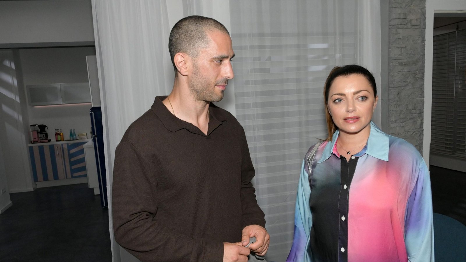 Emily (Anne Menden) und Tobias (Jan Kittmann) könnten sich langsam versöhnen...Foto: RTL / Rolf Baumgartner