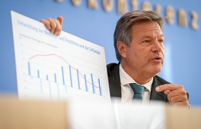 Robert Habeck will die Investitionstätigkeit anschieben – mit einem umstrittenen Instrument.<span class='image-autor'>Foto: dpa/Kay Nietfeld</span>