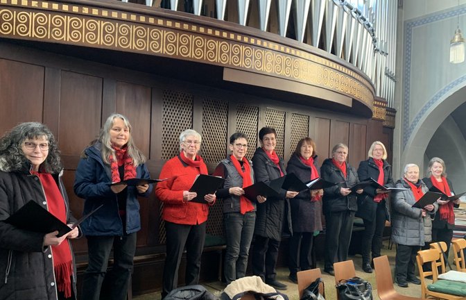 Frauenchor des Chorverbands Enz in Baden-Baden Foto: p