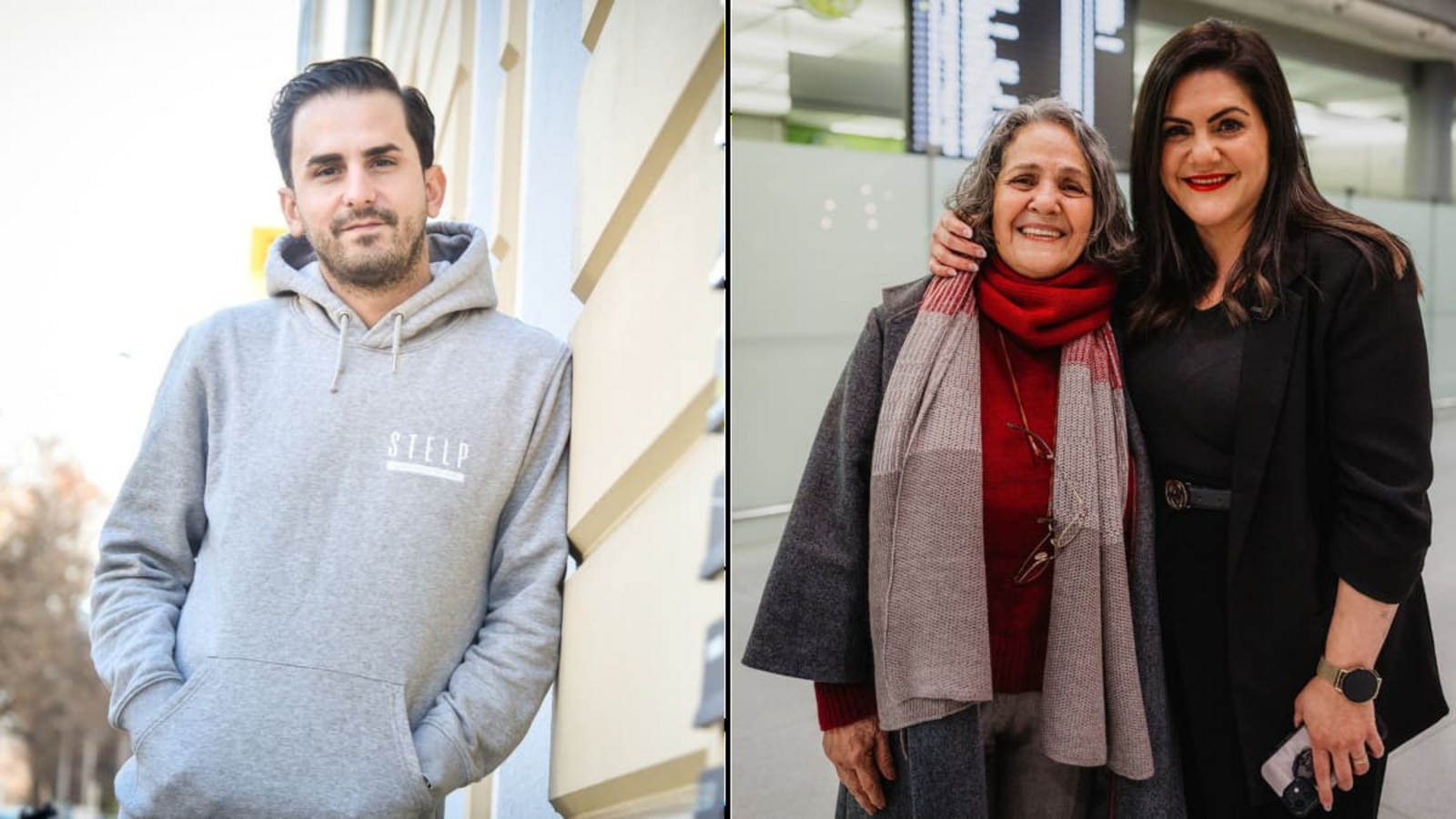 Der Stuttgarter Serkan Eren (links) sitzt derzeit im Iran in Haft. Nahid Taghavi, die Mutter der Kölner Aktivistin Mariam Claren, kam nach mehr als vier Jahren im iranischen Gefängnis frei und kehrte nach Deutschland zurück.Ferdinando Iannone/HÁWAR.help/dpa