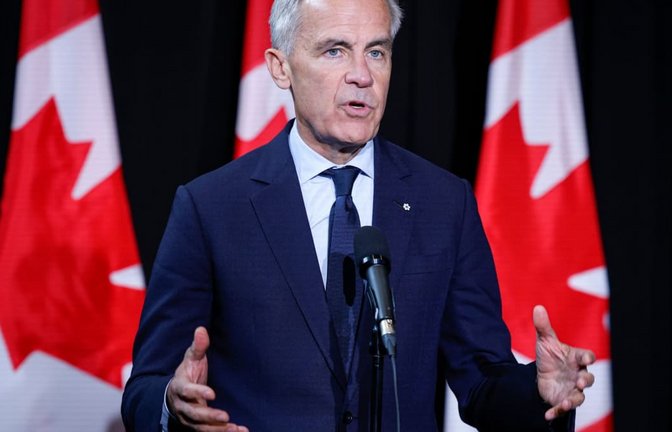 Der kanadische Premierminister Mark Carney will sich von den USA emanzipieren.<span class='image-autor'>Jeff McIntosh/The Canadian Press/dpa</span>