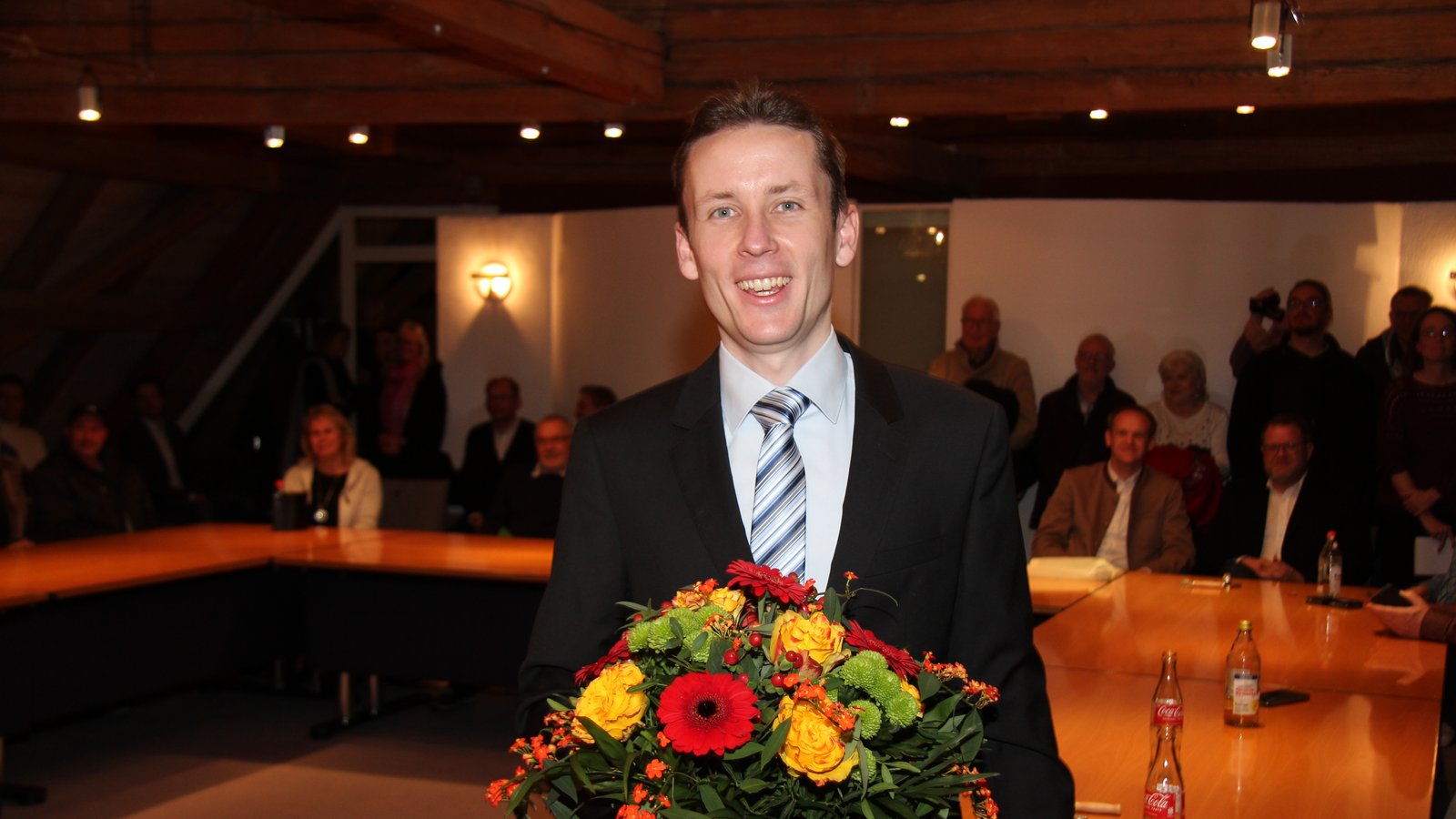 Carsten Willing ist neuer Eberdinger Schultes. Carsten Willing ist neuer Eberdinger Schultes.