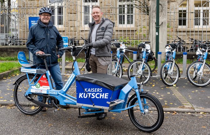 In Ludwigsburg können jetzt E-Lastenräder gemietet werden. <span class='image-autor'>Foto: p</span>