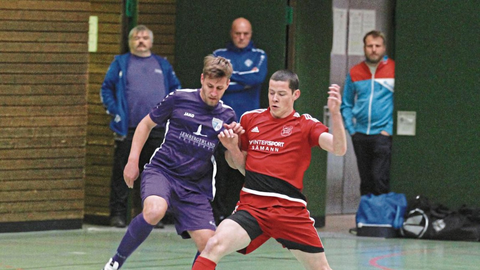 Spielten 2020 in der gleichen Gruppe: Marcus Deffner von der SGM Roßwag/Mühlhausen (links) und Großglattbachs Patrick Beißer. Foto: Nachreiner Spielten 2020 in der gleichen Gruppe: Marcus Deffner von der SGM Roßwag/Mühlhausen (links) und Großglattbachs Patrick Beißer. Foto: Nachreiner