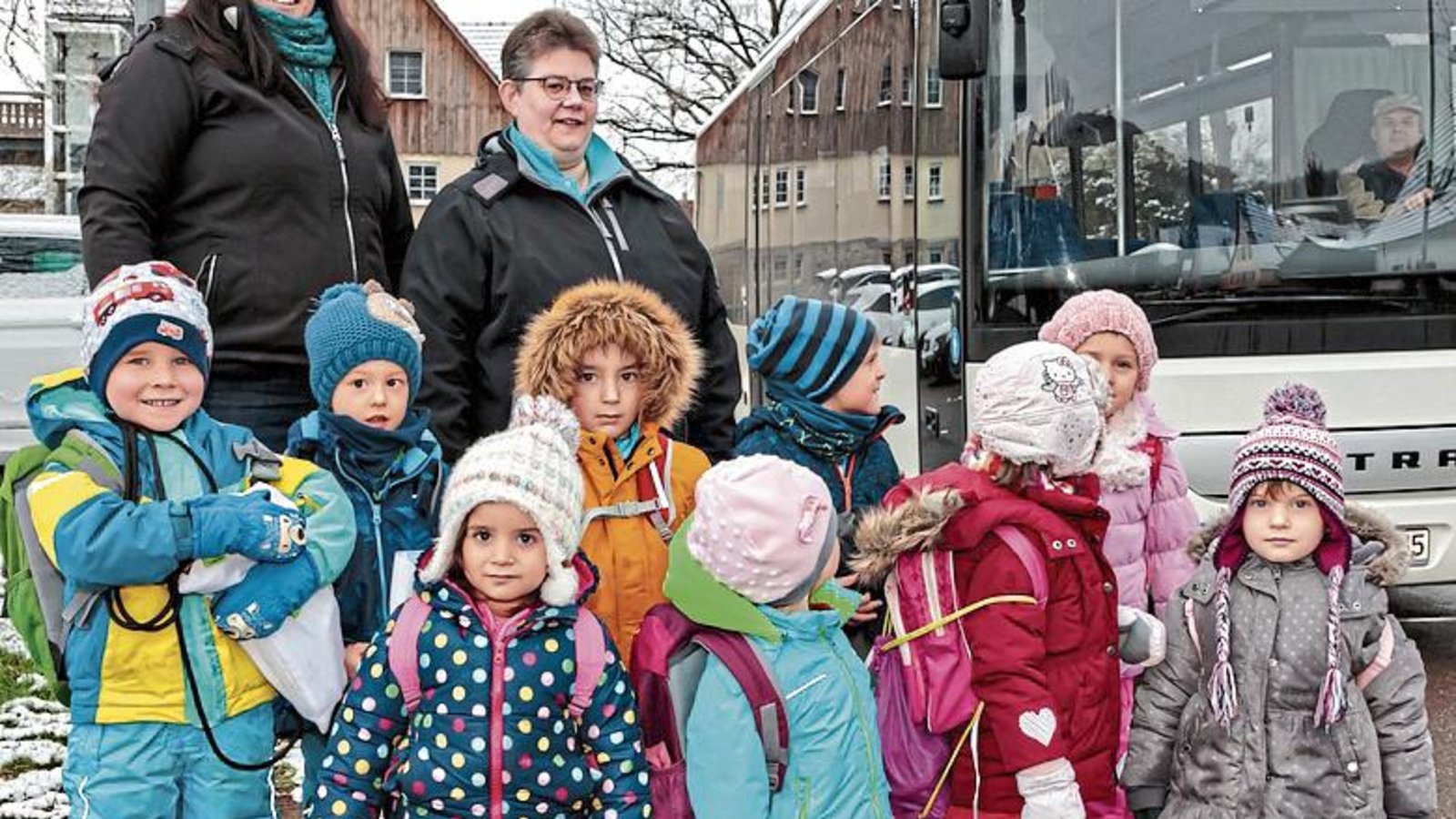 Die Kindergartenkinder in Ochsenbach werden künftig vom Bus nicht mehr mitgenommen.  Foto: Pangerl