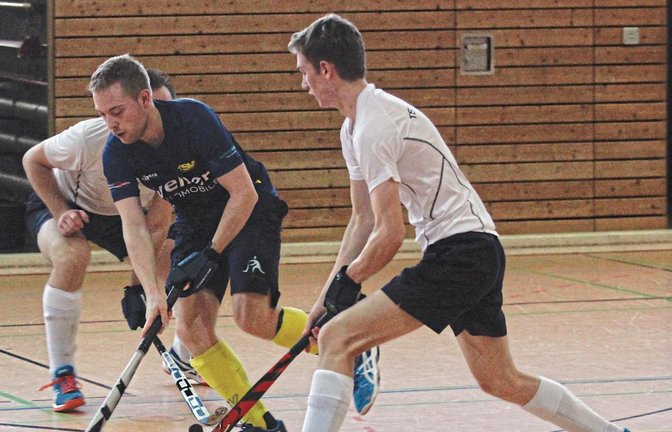 Steffen Eger (Mitte) und die SG Vaihingen/Ludwigsburg gehen nach dem Aufstieg in der 4. Verbandsliga an den Start. Foto: Nachreiner