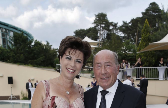 Anita und Erwin Müller bei einer Veranstaltung im vorvergangenen Jahr.<span class='image-autor'>Foto: imago images/VISTAPRESS/VISTAPRESS / G. Chlebarov via www.imago-images.de</span>