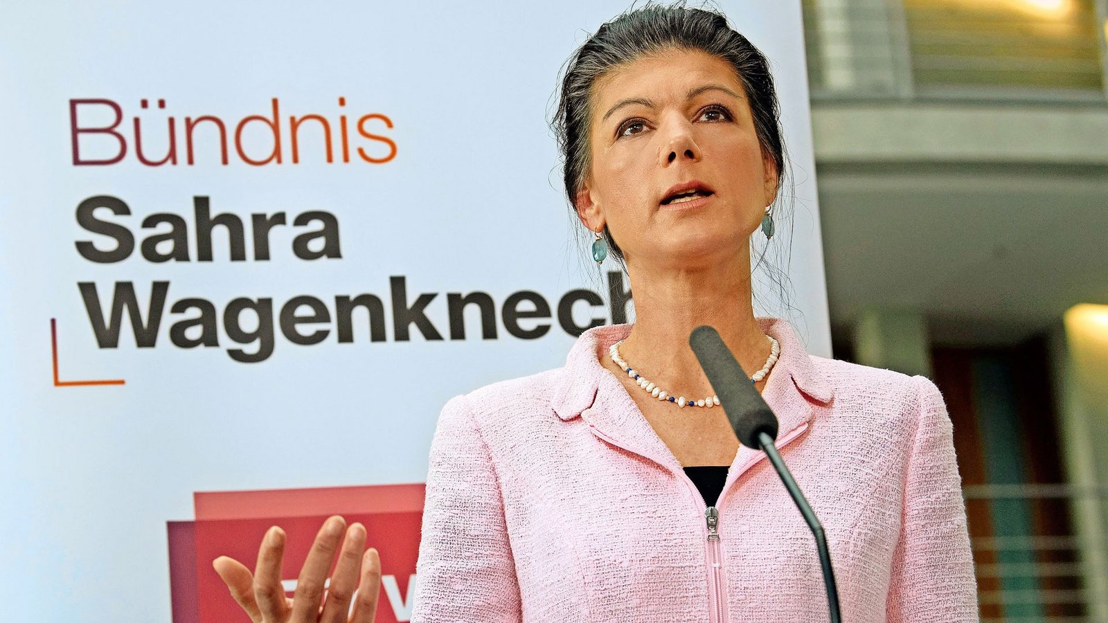 Laut Umfragewerten käme das BSW aktuell auf zweistellige Werte. (Archivbild)Foto: dpa/Jonathan Penschek