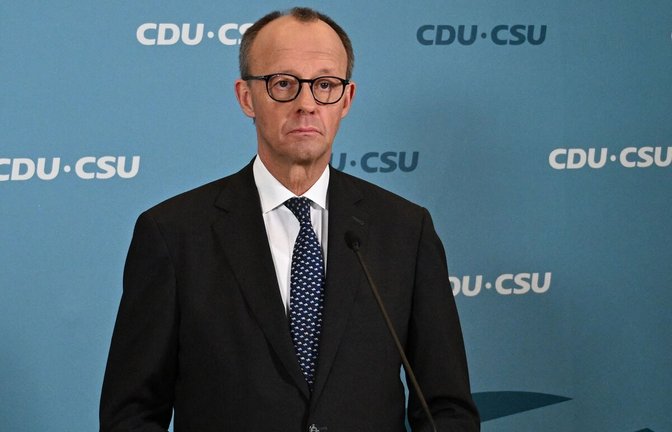 Friedrich Merz hat nun ein Sondervermögen, das dem Ziel der Klimaneutralität dienen soll.<span class='image-autor'>Foto: AFP/Ralf Hirschberger</span>