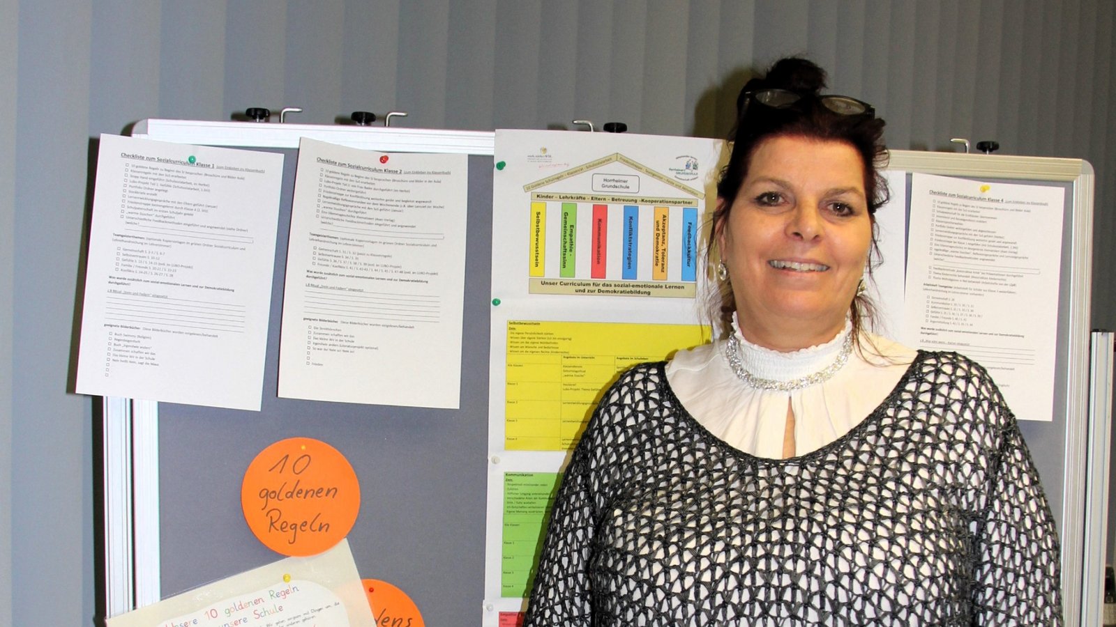 „Viele unterschätzen die Anforderungen des Lehrerberufs“: Rektorin Christiane Müller. Foto: Kauer „Viele unterschätzen die Anforderungen des Lehrerberufs“: Rektorin Christiane Müller. Foto: Kauer