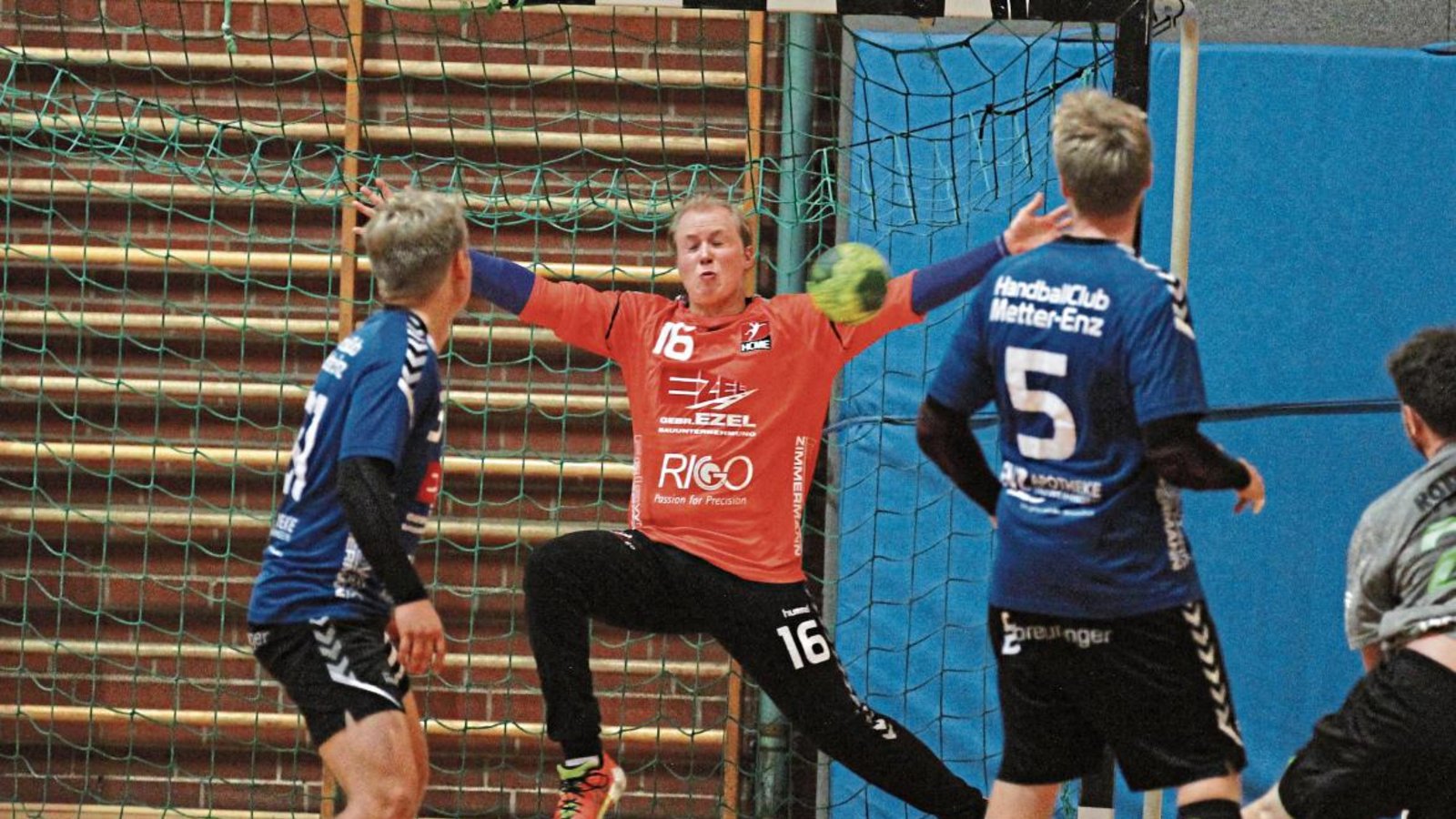 Der HC Metter-Enz mit Torwart Marc Hille hat sich im Pokalspiel gegen den HC Oppenweiler/Backnang III stark präsentiert. Foto: Archiv/Nachreiner Der HC Metter-Enz mit Torwart Marc Hille hat sich im Pokalspiel gegen den HC Oppenweiler/Backnang III stark präsentiert. Foto: Archiv/Nachreiner