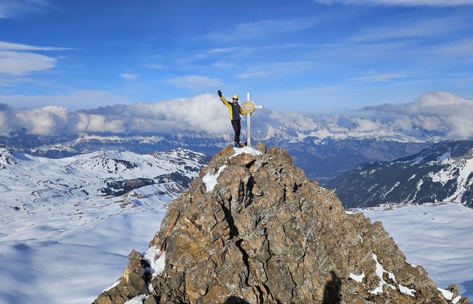 Der Deutsche Alpenverein Sektion Ludwigsburg trifft sich mit französischen Freunden für eine Tour in der Schweiz. Foto: Wulf Henke 