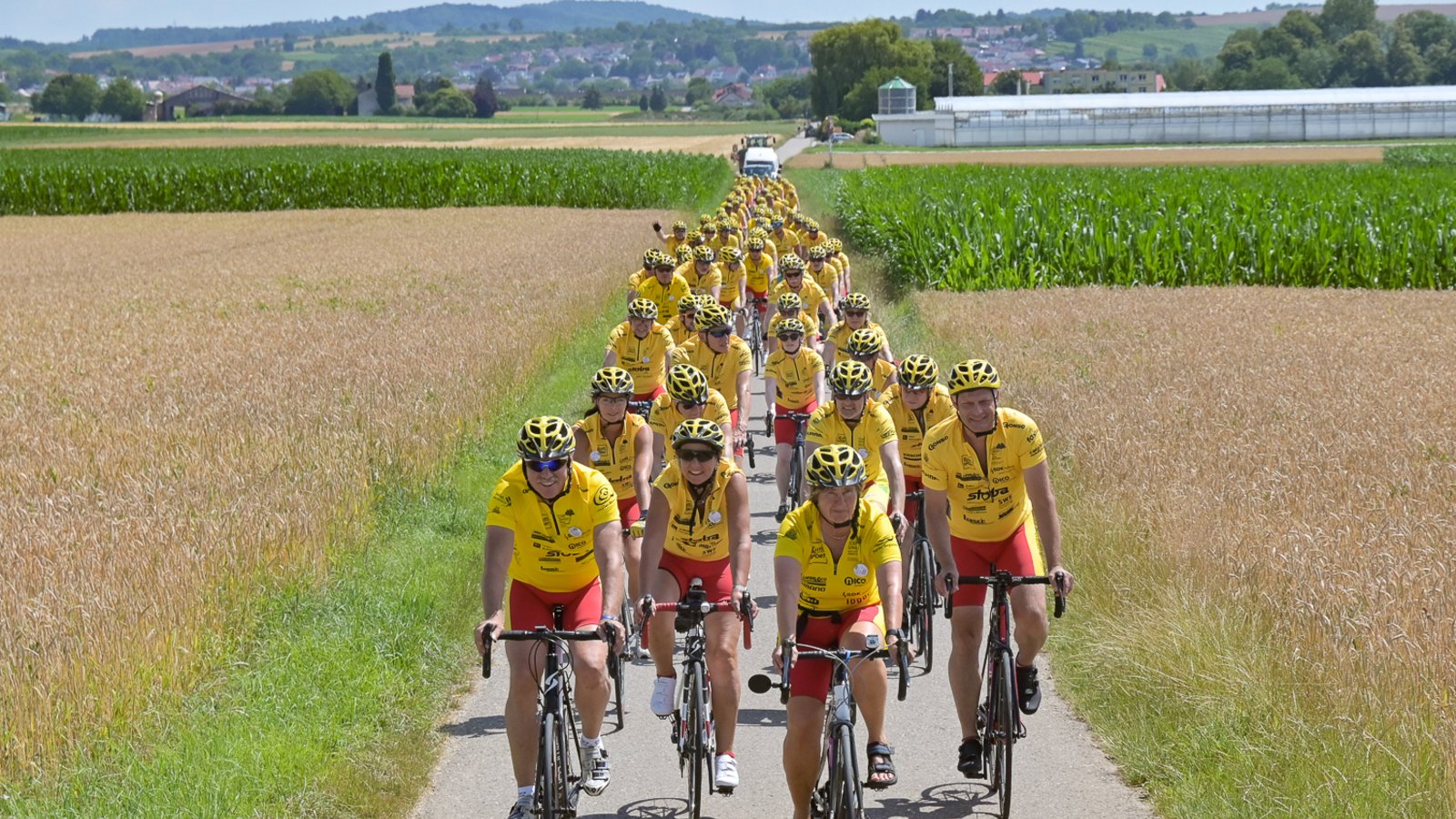 Radeln für den guten Zweck: die Tour Ginkgo. Archivfoto: p Radeln für den guten Zweck: die Tour Ginkgo. Archivfoto: p