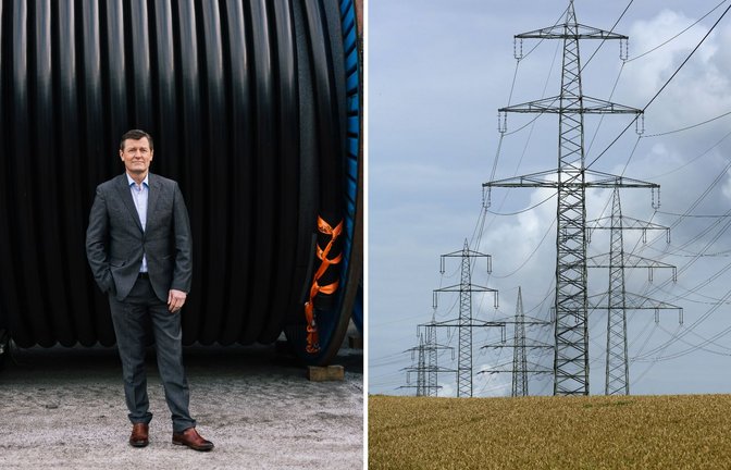 Streit um Stromtrassen: Kabel-Manager Anders Jensen warnt vor einer Rückkehr zu Freileitungen: „Ein Kurswechsel wäre teuer".<span class='image-autor'>Foto: NKT/Imago</span>