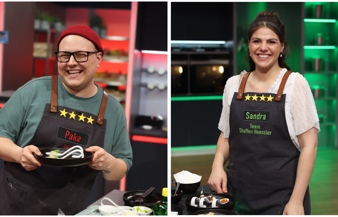 Pako und Sandra haben es ins Finale von "The Taste" geschafft.<span class='image-autor'>Foto: Joyn/ Benedikt Müller</span>