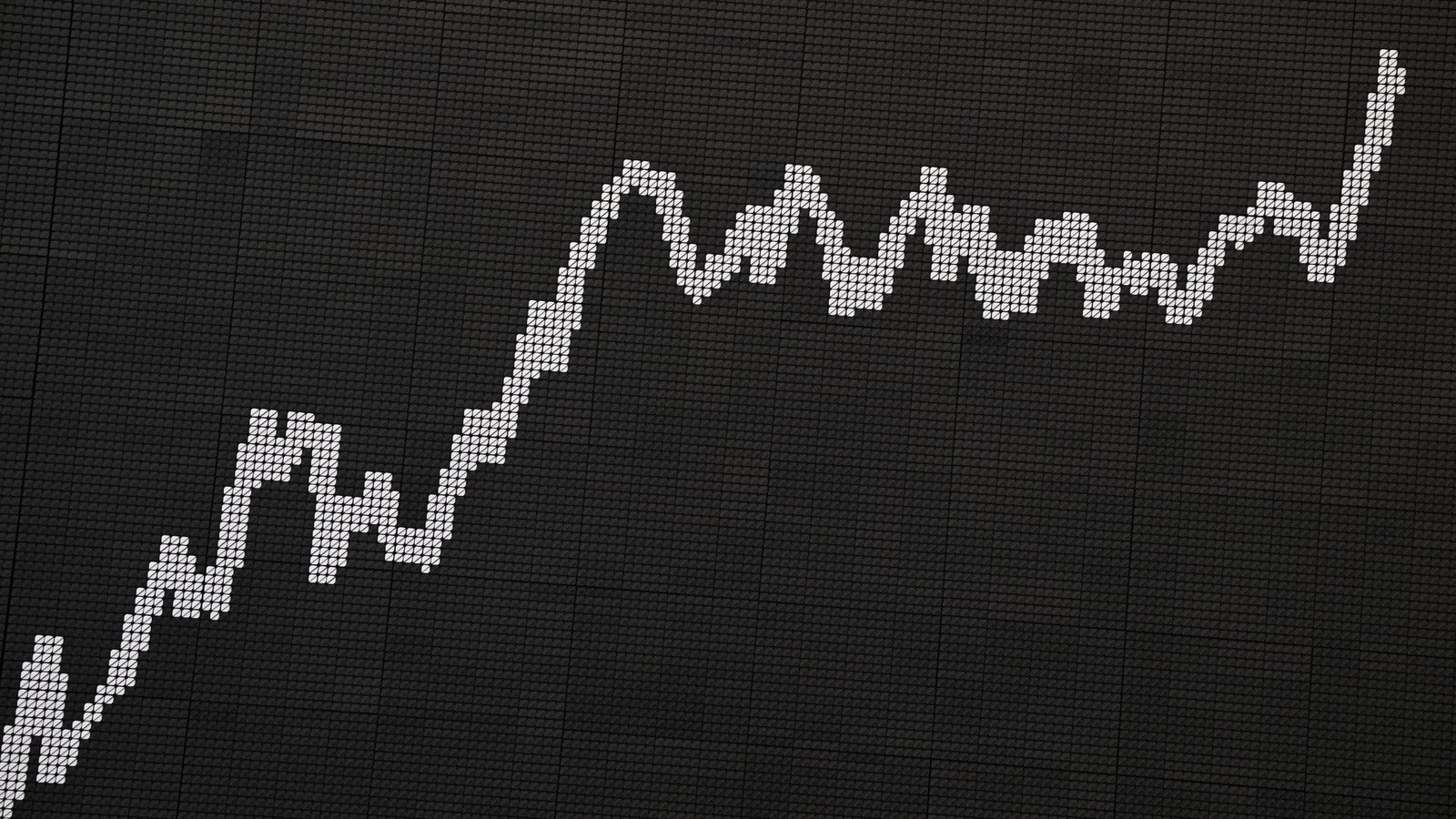 Aktienchart an der Frankfurter BörseFoto: dpa/Arne Dedert