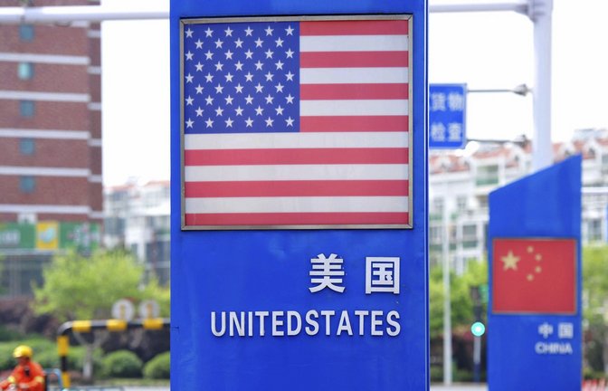 Die USA und China wollen von freiem Handel derzeit nicht viel wissen.<span class='image-autor'>Foto: Chinatopix/dpa</span>