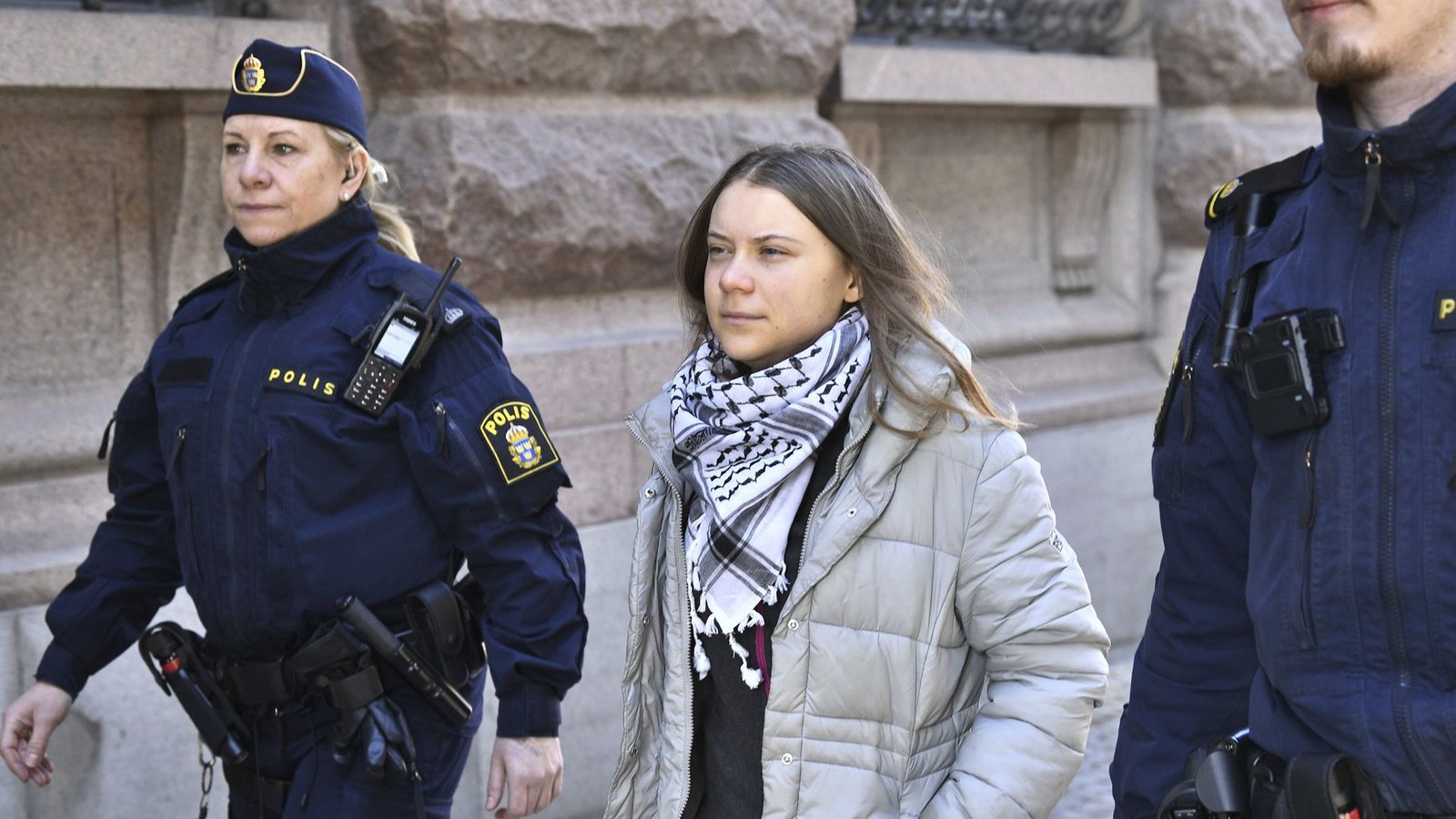 Die Aktivistin hatte ab dem 11. März für mehrere Tage den Haupteingang des schwedischen Parlaments blockiert. (Archivbild)Foto: dpa/Samuel Steén