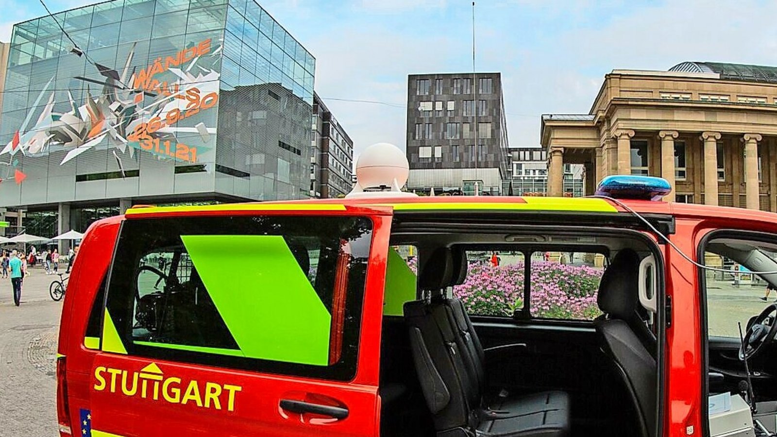 Eines der drei mobilen Sirenenfahrzeuge der Stuttgarter Feuerwehr – mehr gibt es im Stadtgebiet nicht mehr.Foto: Lichtgut/Leif Piechowski